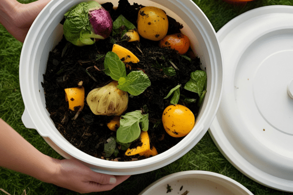 A Arte da Compostagem Urbana em Apartamentos: Transformando Resíduos Domésticos em um Elixir Nutritivo para Suas Plantas