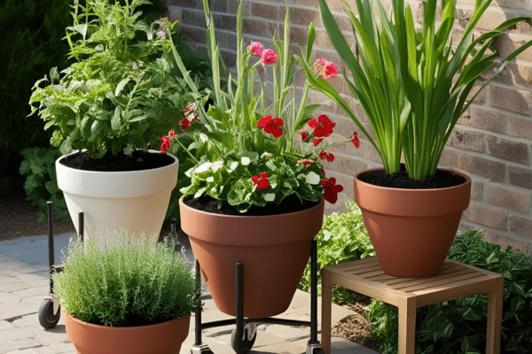 Jardins Portáteis: A Dança do Verde e da Praticidade em Vasos Móveis – Uma Análise Detalhada para Espaços Dinâmicos