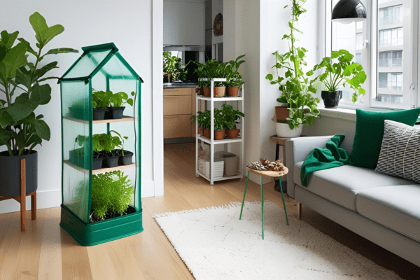 Mini Estufas para Apartamentos: Desvendando o Potencial do Cultivo Indoor em Espaços Reduzidos