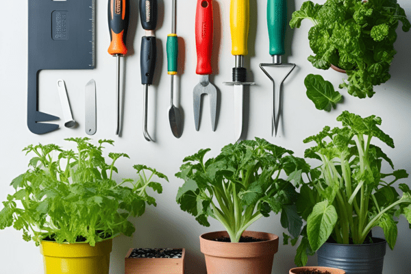 Ferramentas para Horta Urbana